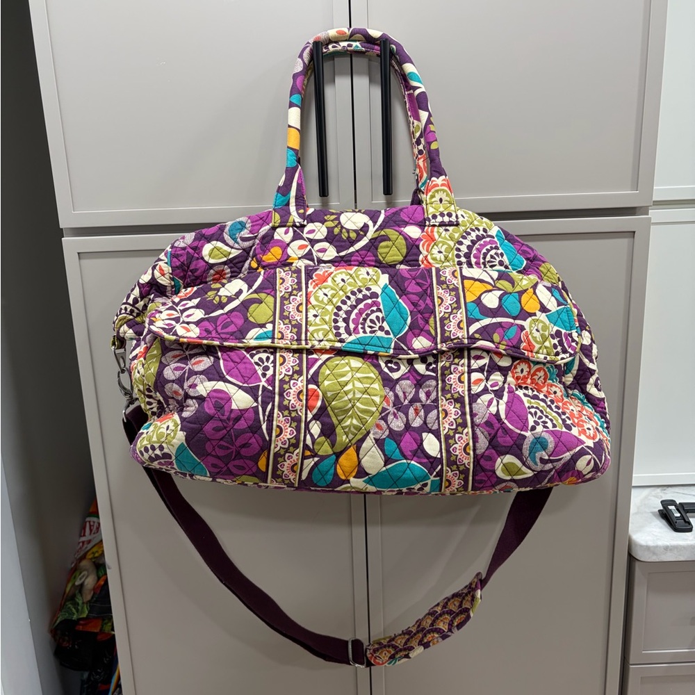 Vera Bradley Multicolor Patterned Travel Bag